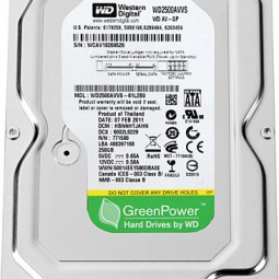 Wd 250GB Sata 3.0 3.5" 7200rpm Güvenlik Diski